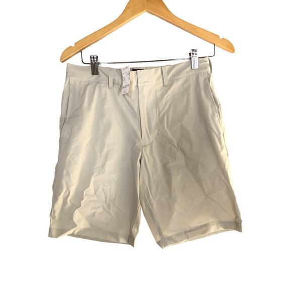 J. Crew Tech Shorts 9" Classic Athletic Performance Stone Off White NWT Mens 28 - Picture 4 of 10